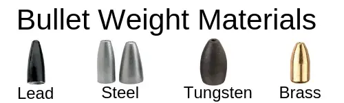 texas rig bullet weight materials