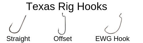 texas rig hooks types