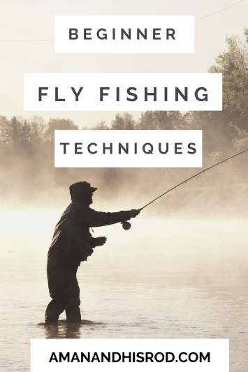 man fly fishing 