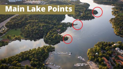 example of main lake points