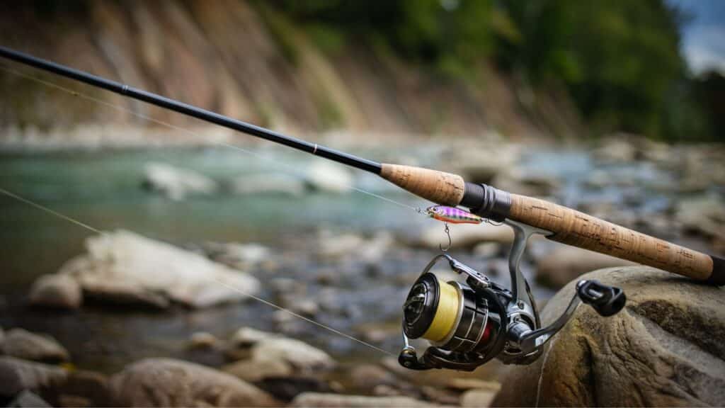 trout fishing reel